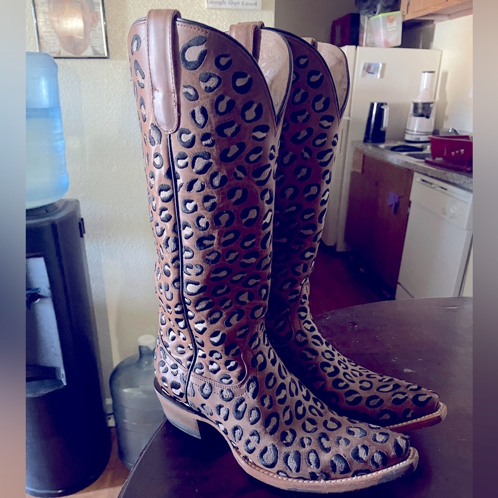 Ariat cheetah boots